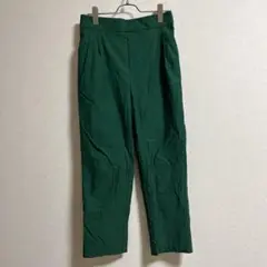 ◆最終価格◆イッカ　ikka レディースパンツ　グリーン　Lサイズ