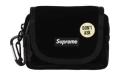 Supreme Velvet Mini Pouch "Black" 黒 新品