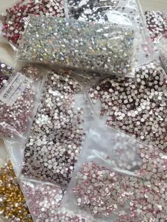 詰め合わせ　ラインストーン　パーツ　ネイル　デコパーツ　500g