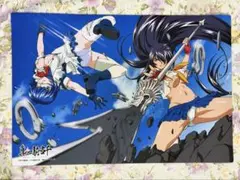 一騎当千　呂蒙　関羽　プレイマット