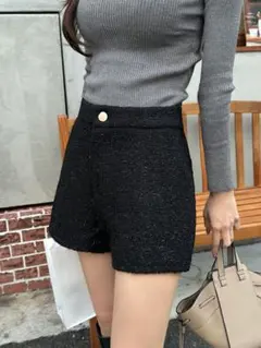 QUNG twinkleツイードショートPT