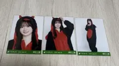 乃木坂46 生写真 福井県ver. コーデ 恐竜 3種コンプ愛宕心響 - メルカリ