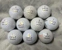 BRIDGESTONE PHYZ Premium ロストボール 10個セットのサムネイル