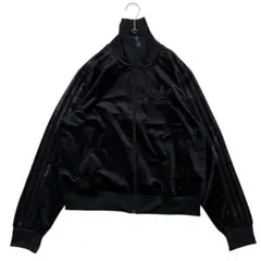 1898 adidas アディカラー ベロア トラックトップ ブラック 2XL