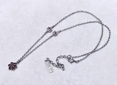 AnnaSuiアナスイ　レッドストーン　SILVER925ネックレス　C2938のサムネイル