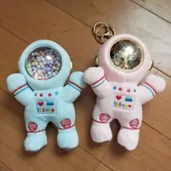 新品未使用 宇宙飛行士 ぬいぐるみ2個セット