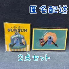 【新品】パペットスンスン PVCチャーム　ローソン／ステッカー ２点セット