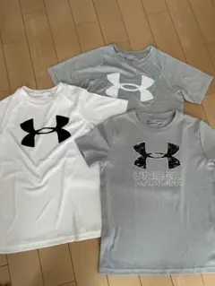 【美品】アンダーアーマー　Tシャツ　3枚セット　150（YLG）
