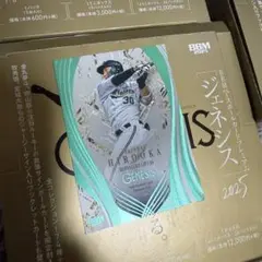 2025 BBM Genesis 200枚限定 パラレルカード 廣岡大志