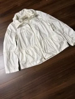 HERNO♡2026ティアード ジップアップ ブルゾン ホワイト未使用
