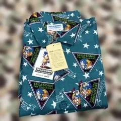 希少　ソニック・ザ・ヘッジホッグ　グンゼ　コラボ　子供パジャマ　新品　昭和レトロ