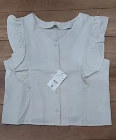 LOWRYS FARM　フリル袖 ベスト