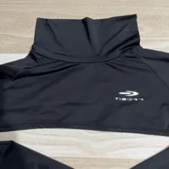 TIGORA ブラック ハイネック インナーウェア