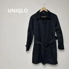 UNIQLO キルティングライナー付 ステンカラーコート ネイビー