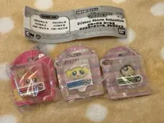 パワパフ　ブリスターチャームコレクション　３つ　パッケージチャーム