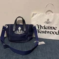 Vivienne Westwood ショルダー カーキ キャンバス エッジウェア - メルカリ