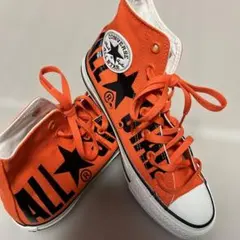 り*ー様 CONVERSE ALLSTAR オレンジ ハイカットスニーカ美品