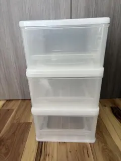 【ニトリ】クローゼットケース 小物収納ケース　FD(M) 3個セットのサムネイル