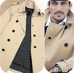 【美品　定価14.3万円】本物上質　トレンチコート　バーバリーブラックレーベル