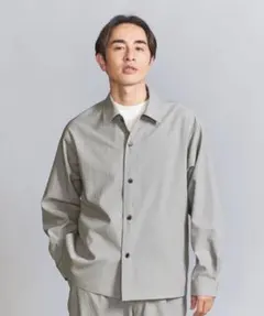 グレー長袖シャツ　beauty＆youth united arrows