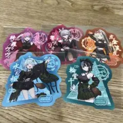 即購入OK♡ホロライブ♡ファミマ♡FLOWGLOW オリジナルステッカー♡全5種