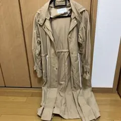 『専用』ジルスチュアート　ベージュ ロング丈 フード付きコート