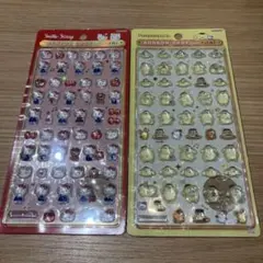 正規品 サンリオ ボンボンドロップシールミニ キティ レッド mini ポムポム