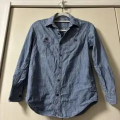 GAP デニムシャツ 150 ライトブルー