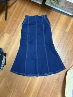 【最終値下げ】デニム フレアスカート マーメイドスカート　デニムスカート