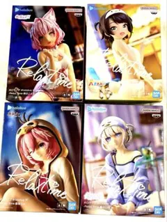 【送料込】ホロライブ Relaxtime フィギュア ４点セット