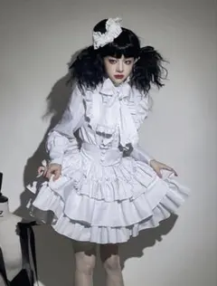 CATCOCOON クラシカルドール セットアップ ホワイトストライプ
