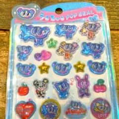 ひ*酢様 エンジェルブルー　うるちゅるポップシール　ボンボンドロップシール　正規