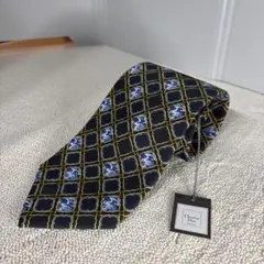 新品未使用　Christian Dior MONSIEUR ネクタイ 総柄　紺色
