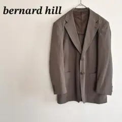 bernard hill テーラードジャケット AB5 茶 麻混 春夏 涼感のサムネイル