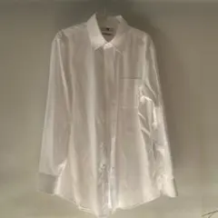 UNIQLO スーパーノンアイロン　ホワイト ドレスシャツ Lサイズ