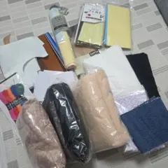 クラフト用生地と道具のまとめ売り