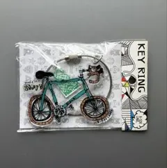 B-SIDE LABEL BIANKI 自転車 キーリング 未開封