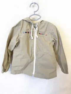 familiar フード付きジャケット 100cm ベージュ