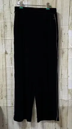 ベロア ワイドパンツ