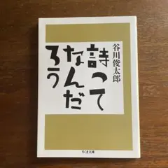 詩ってなんだろう　谷川俊太郎