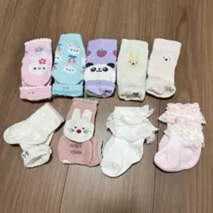ベビー靴下 9足セット 7~9cm