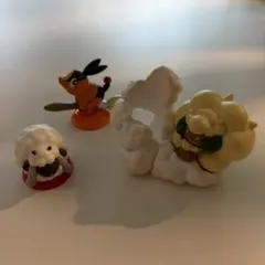 ポケモン フィギュア 3体セット　ポカブ　エルフーン　ウールー