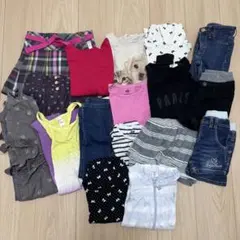 100〜130cm 女の子子ども服まとめ売りメゾピアノ H&M GAPなど