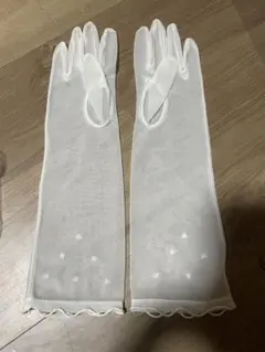 ウェディング用　ロンググローブ