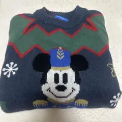 リルリンリン セーター 紺 ディズニー クリスマスのサムネイル
