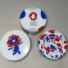 大阪・関西万博ミニゴーフル（ミャクミャク）空き缶3点セット