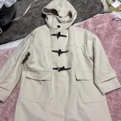 新品！INÉD ダッフルコート　レディース　ウール100% M