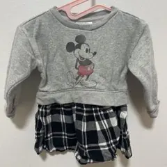 baby GAP ミッキー ワンピース 12-18ヶ月　トレーナー