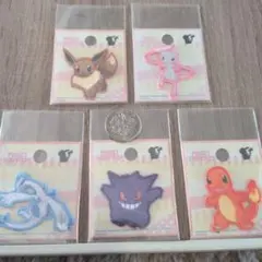 ポケットモンスター ワッペン 5種セット