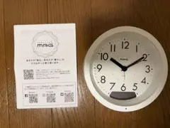 MAG 目覚まし置時計 ホワイト